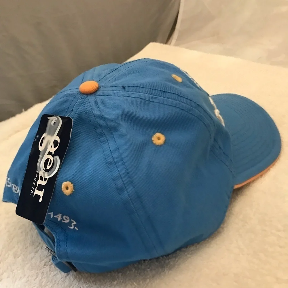 Gear for Sports for West Indies NEVIS Adjustable Blue Travel Beach Baseball Cap
